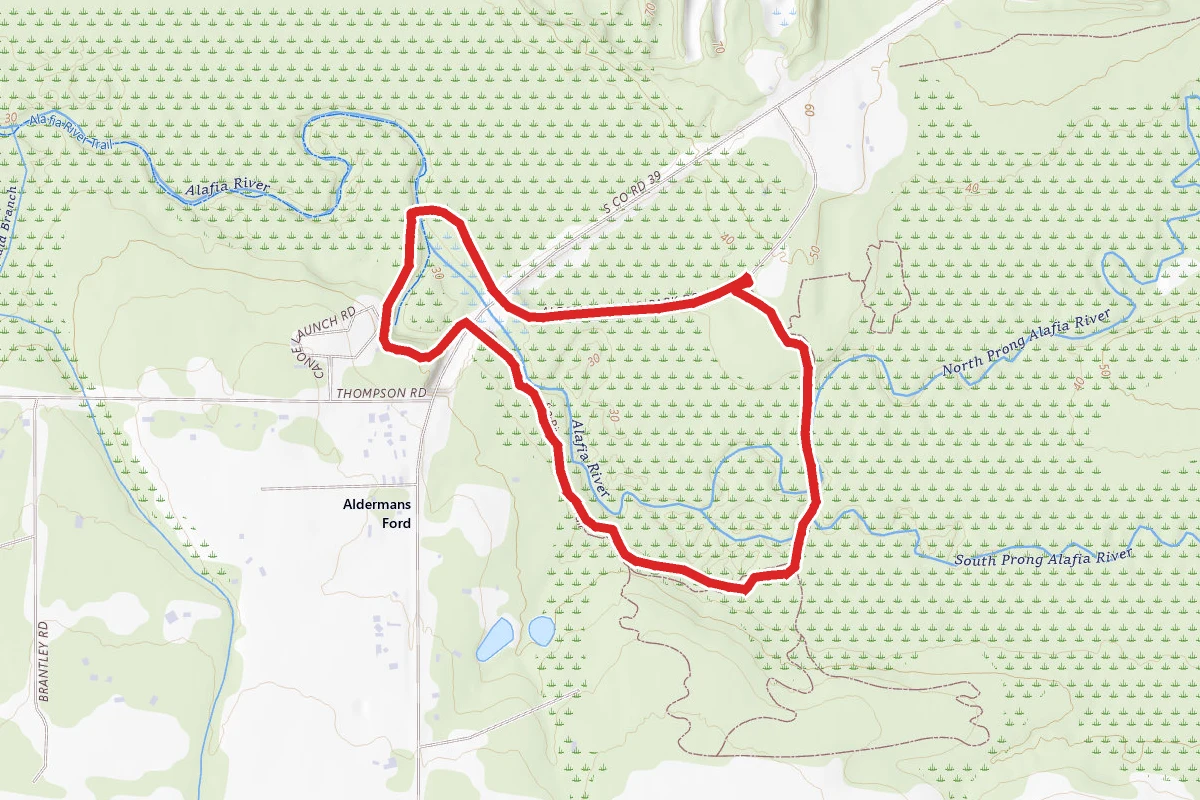 Alderman's Ford Park Trail