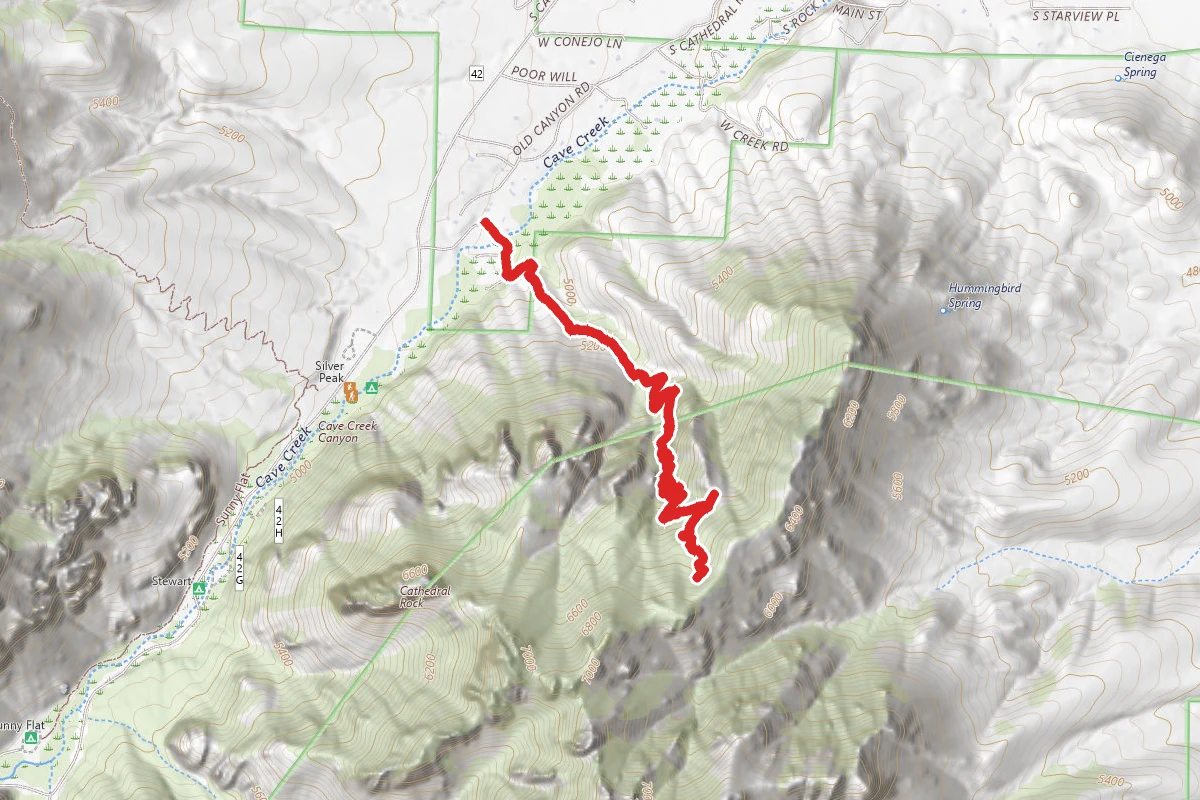 Coronado McCord Trail