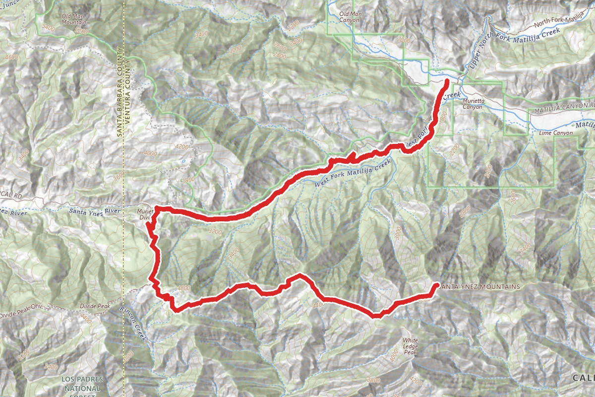 Murietta Canyon to Ocean View Trail