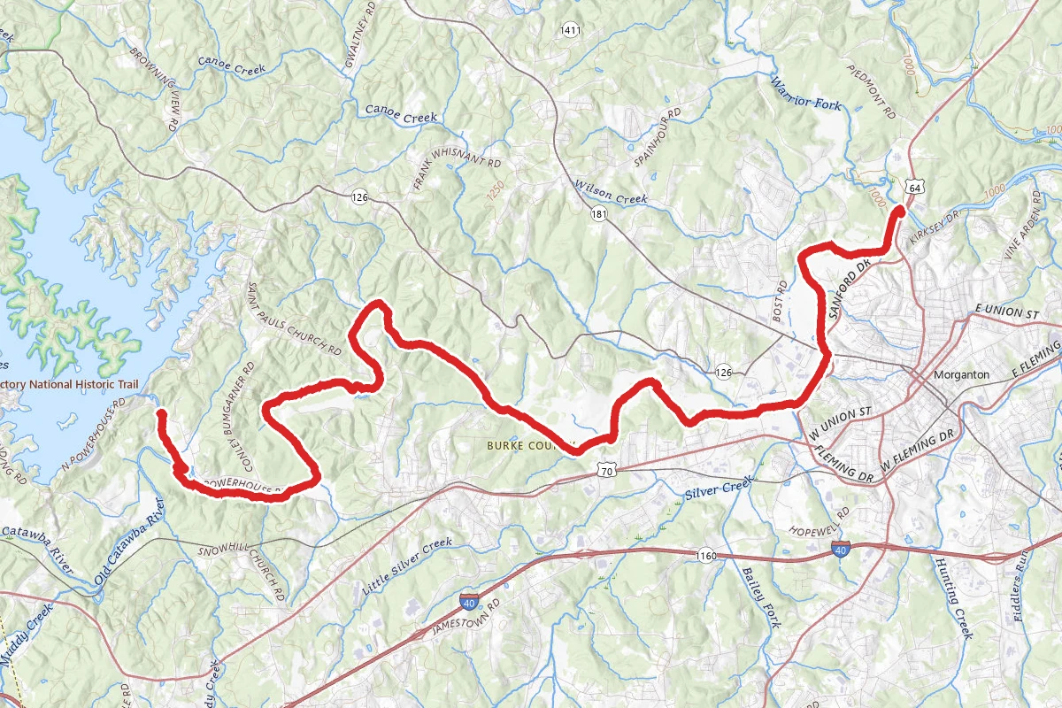 Upper Catawba River Paddle