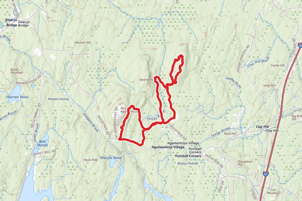 Great March, Dater and Notch Trail Loop