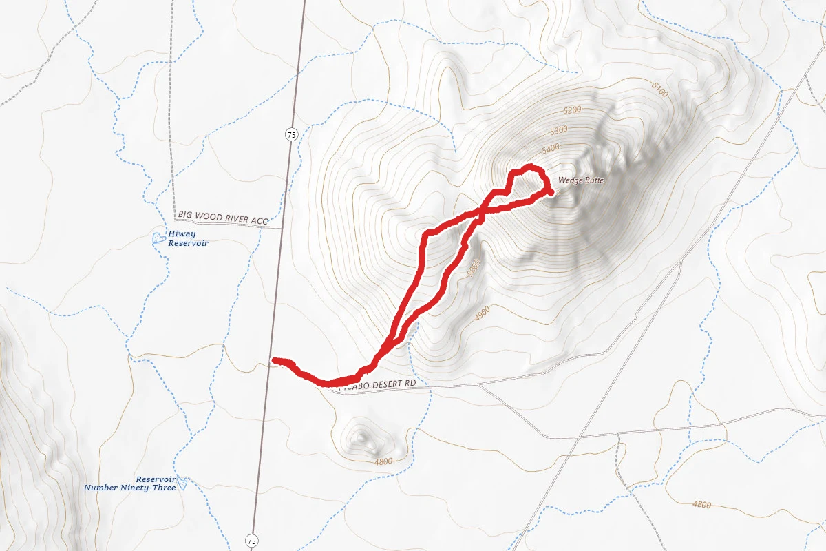 Wedge Butte Summit Trail