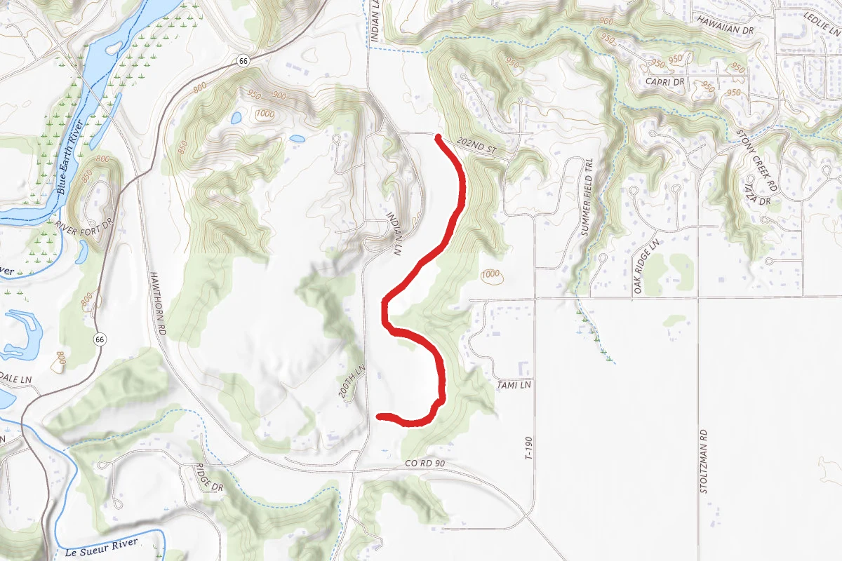 Indian Lake Park Foot Trail