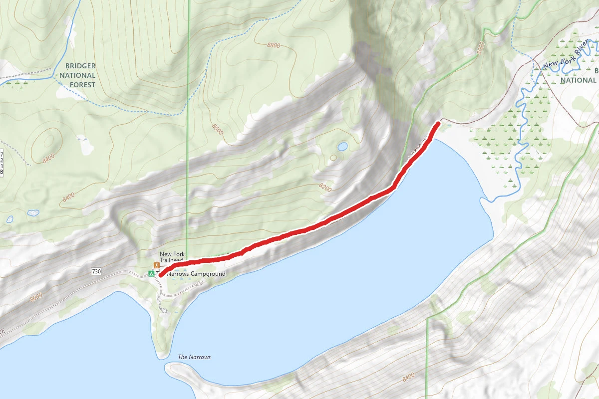 New Fork Lake Trail