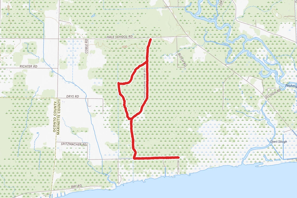 Woods Road Ski Trail