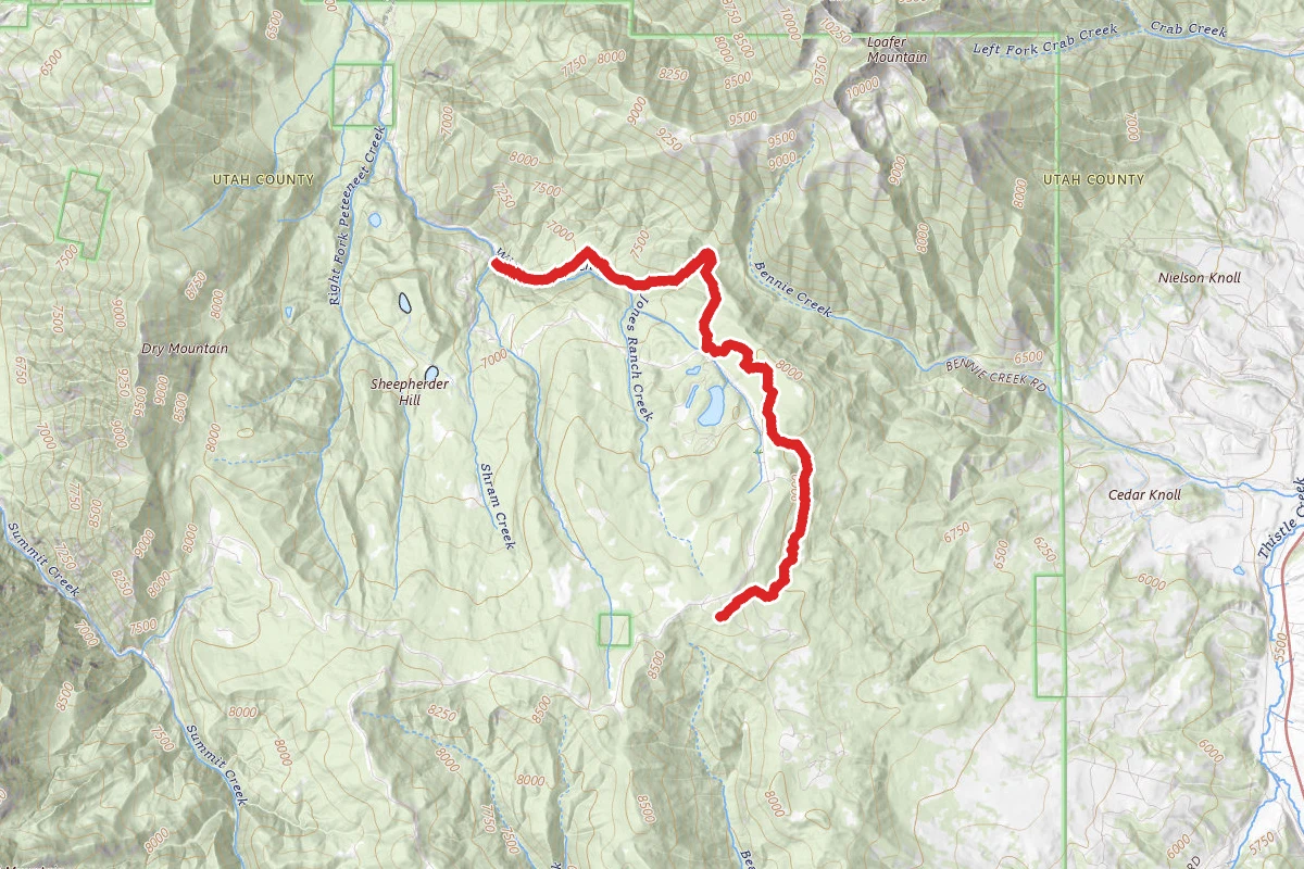 Blackhawk to Bennie Creek