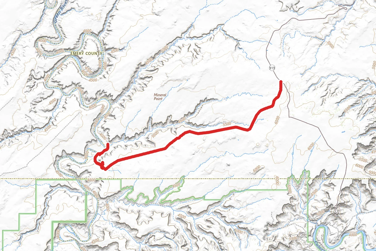Mineral Bottom OHV Route