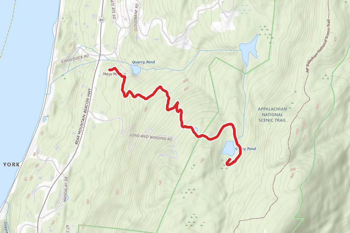 Curry Pond via Lost Pond Trail