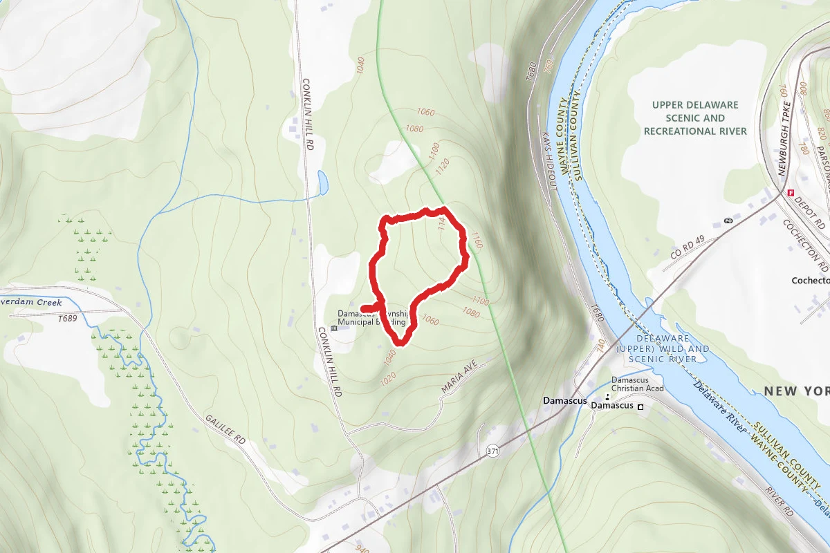 Damascus Park Forest Trail