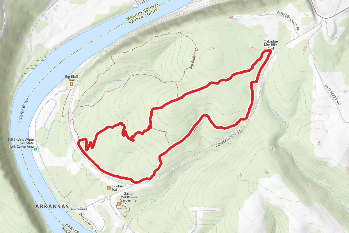 Oakridge Mountain Bike Trail