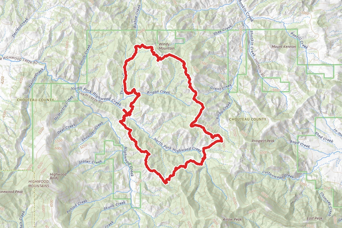Highwood Mountains Loop Trail