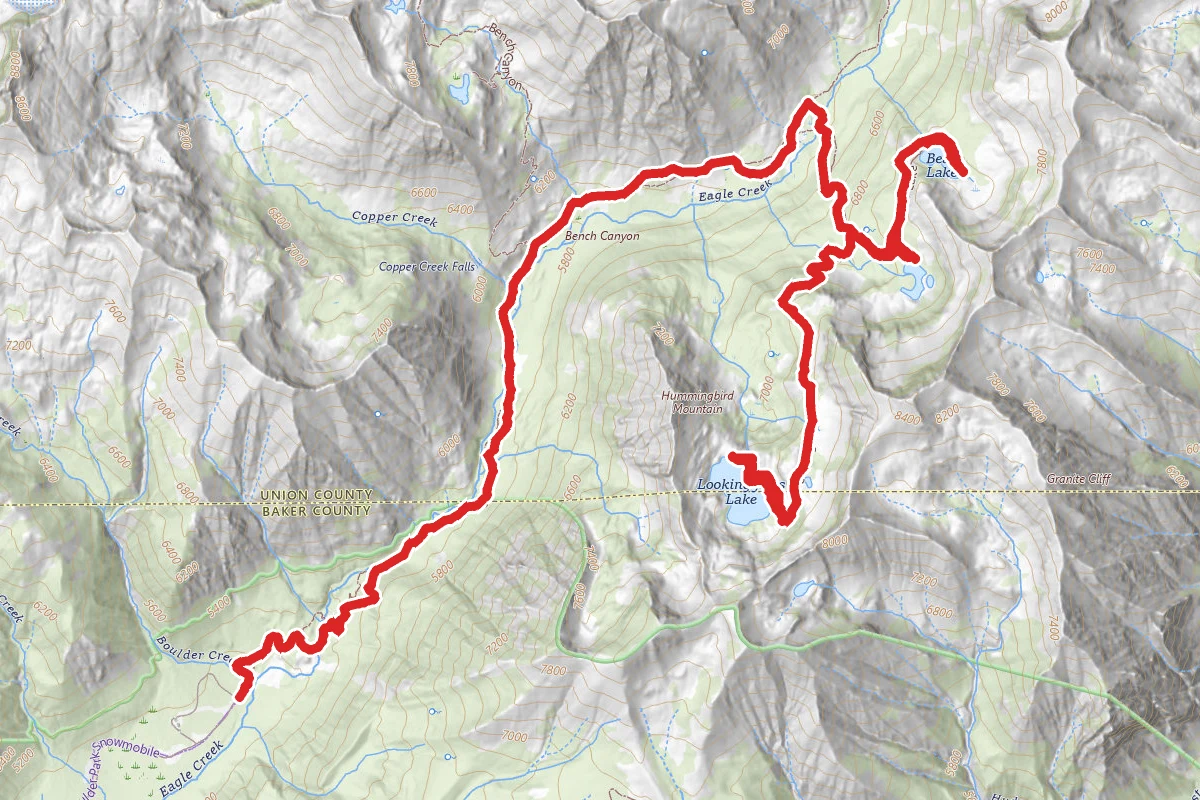 Bear Lake, Culver Lake, Looking Glass Lake