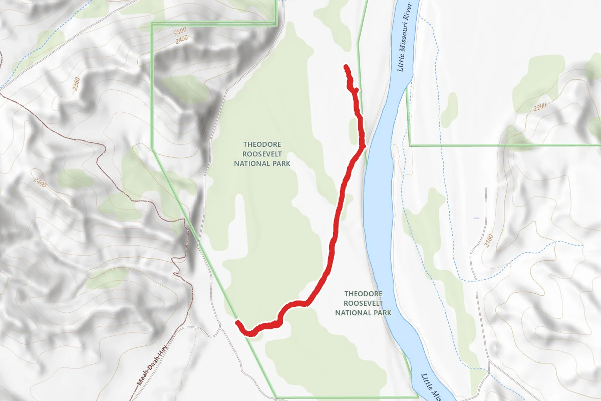 Elkhorn Ranch Unit Trail