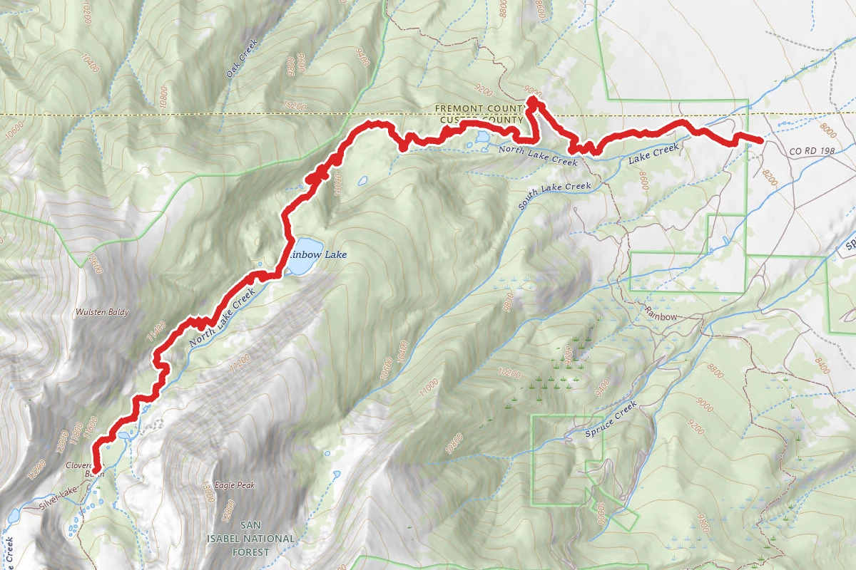 North Lake Creek Trail