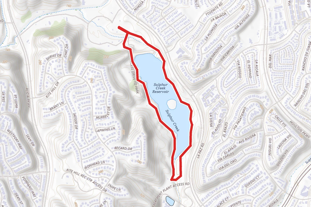 Sulphur Creek Reservoir Loop