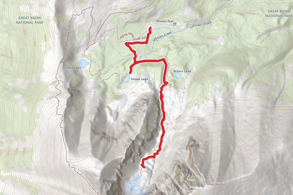 Bristlecone Pine Glacier Trail