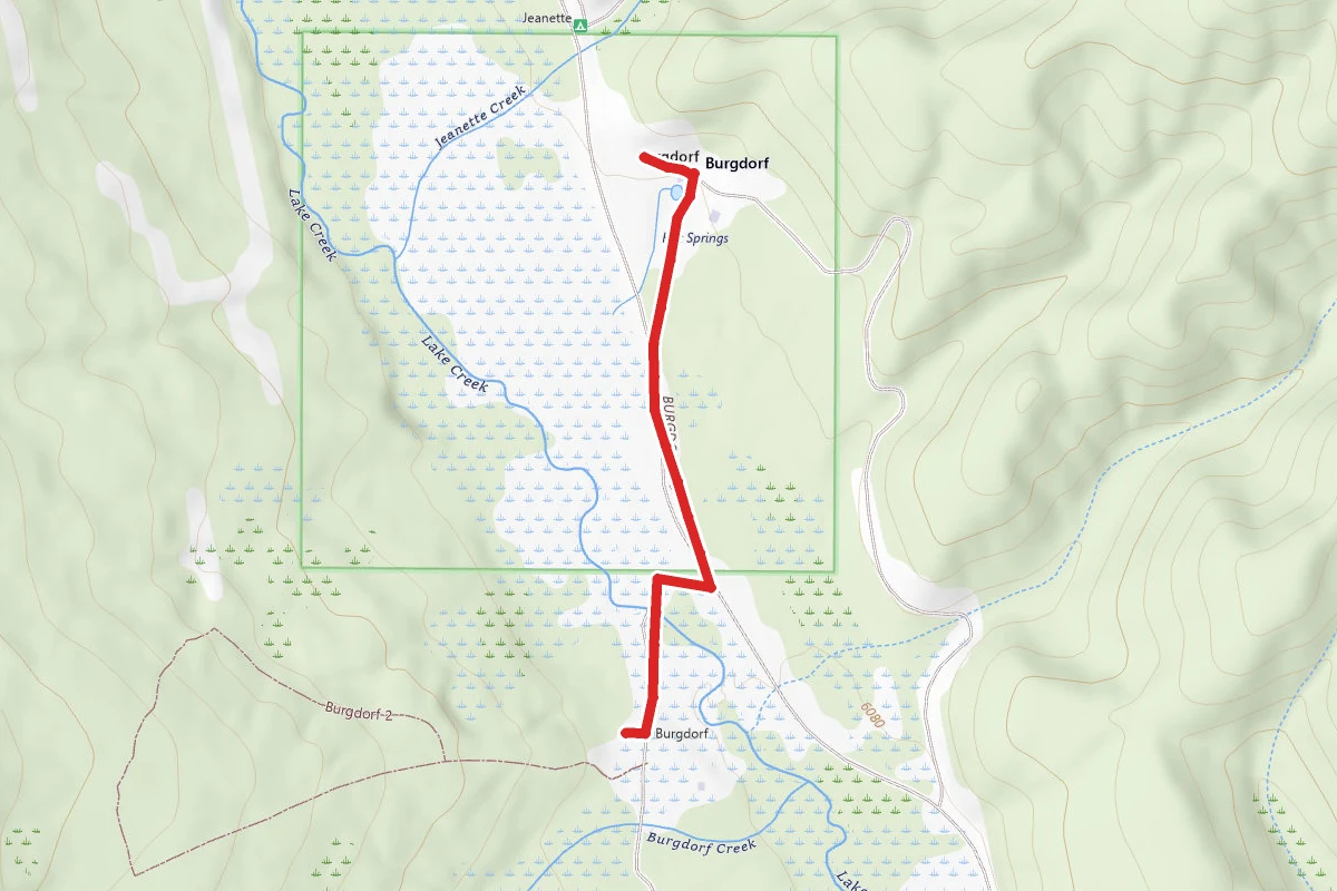 Burgdorf Campground and Hot Springs