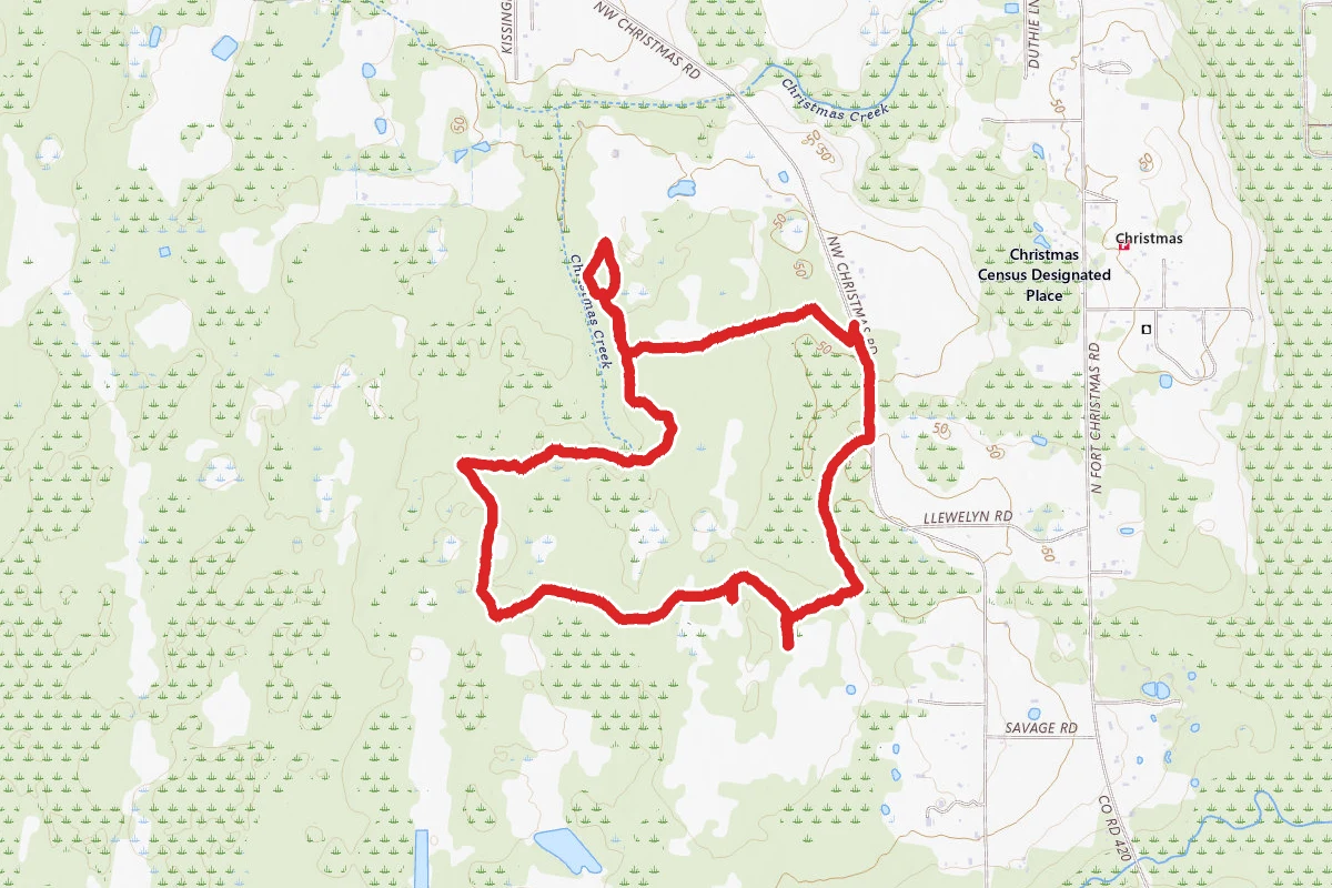 Savage Christmas Creek Preserve Extended Loop