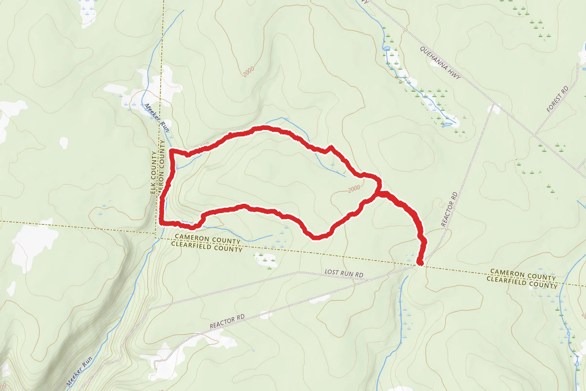 Ralph Seeley, Meeker Run Loop