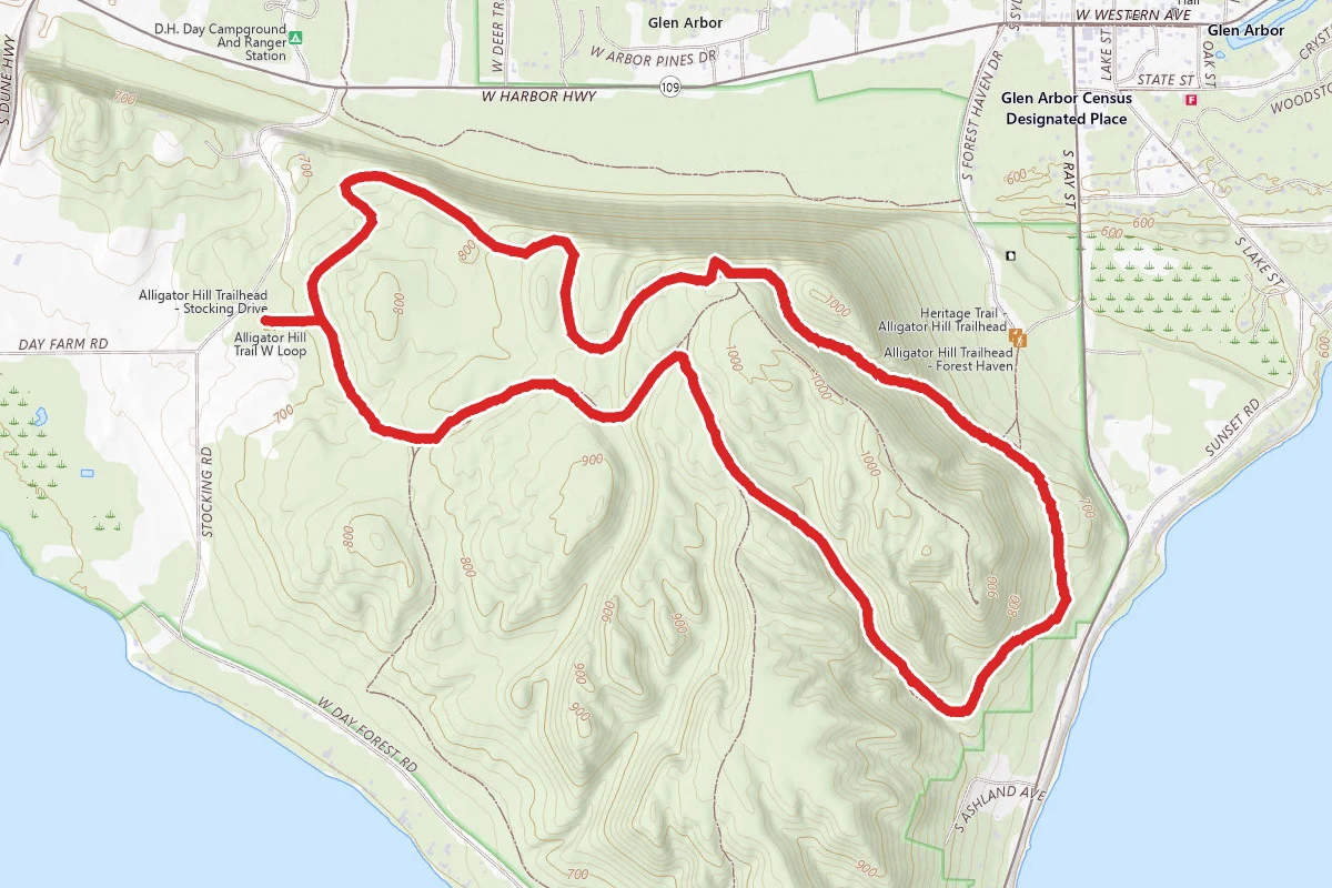 Alligator Hill Trail