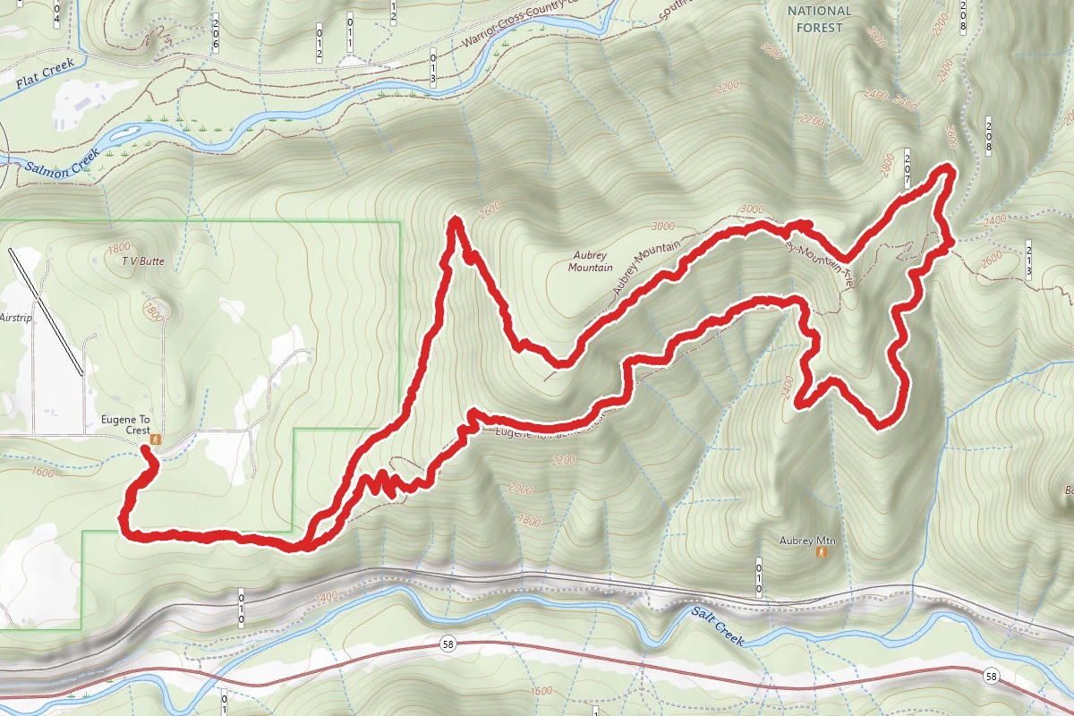 Aubrey Mountain Loop