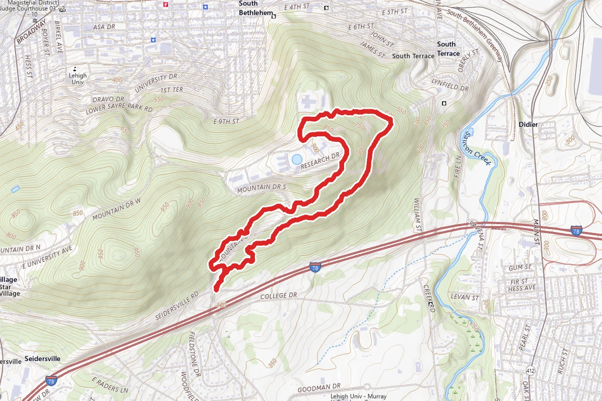Bethlehem South Mountain Loop