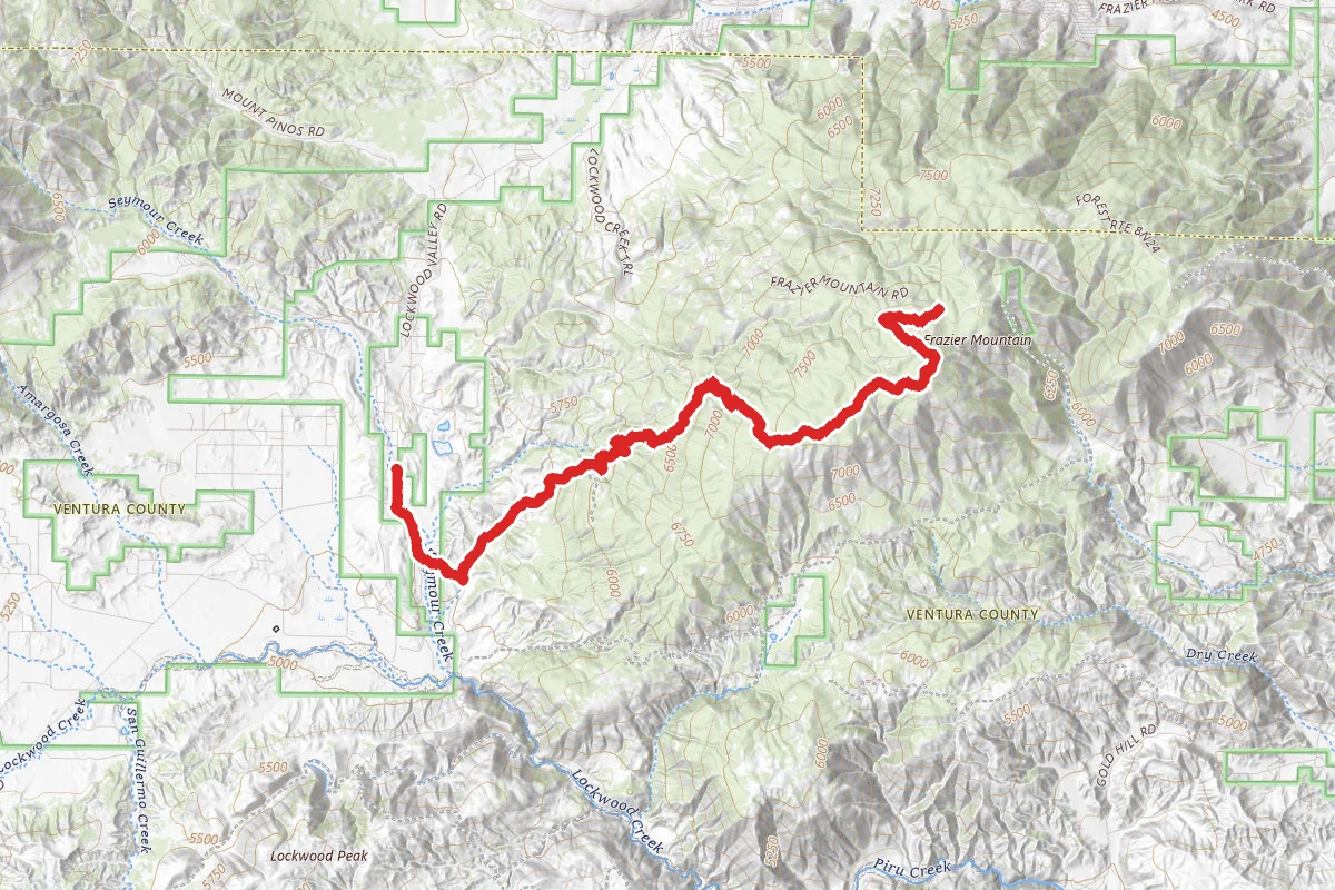 Frazier Mountain OHV Trail