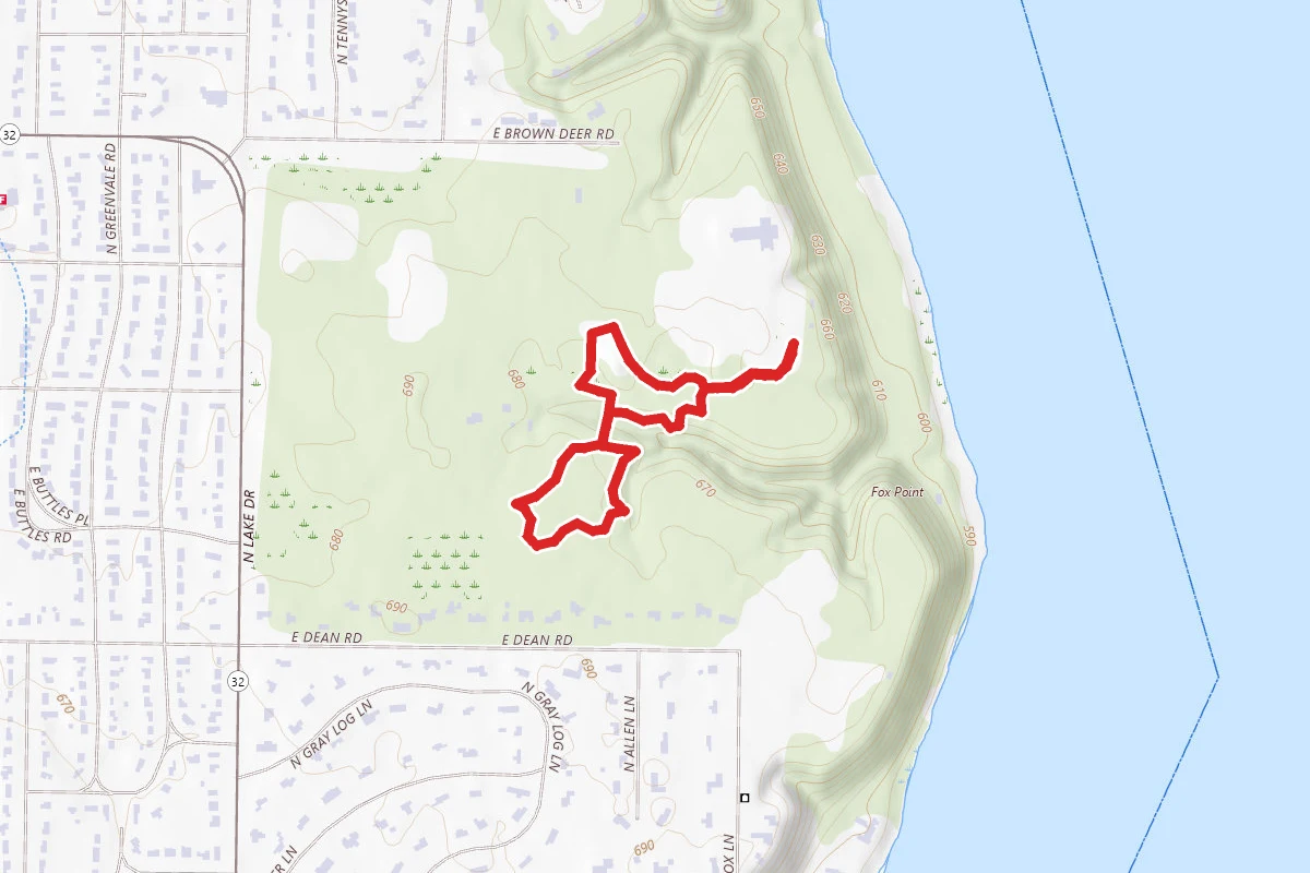 South Ravine Trail and Woodland Loop
