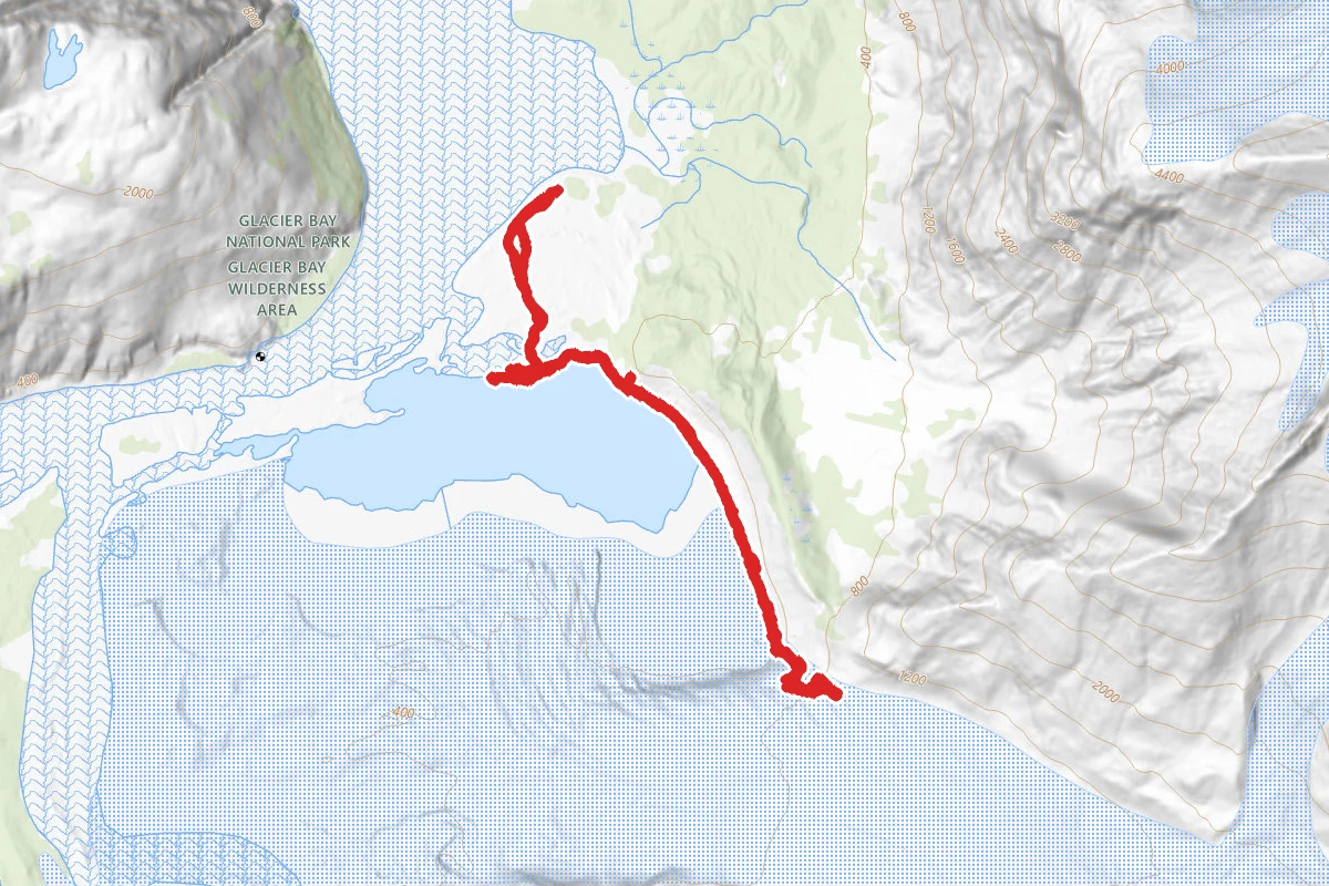 Walker Glacier - Alsek River