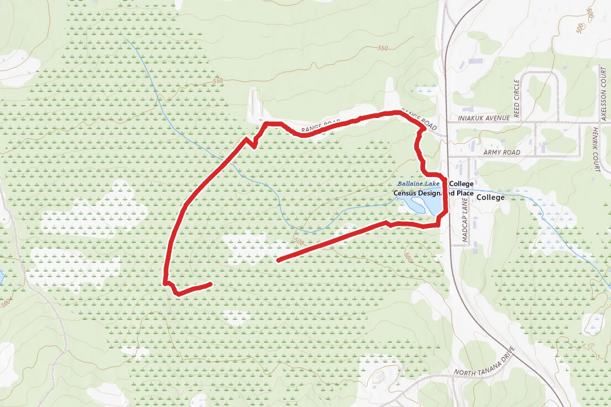 Ballaine Lake Pooch Loop
