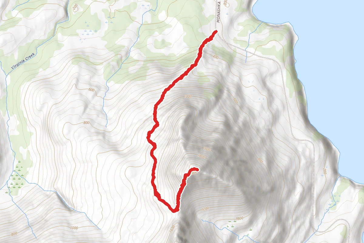 North Sister Backside