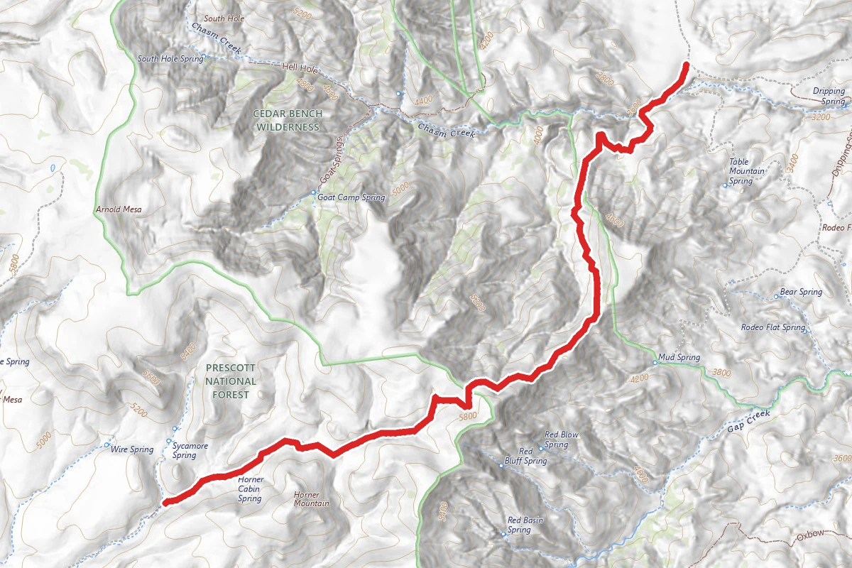 Chasm Creek Trail
