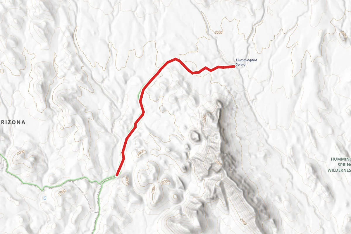 Hummingbird Springs Wilderness Trails