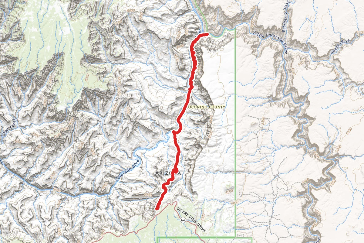 Tanner and Beamer Trail