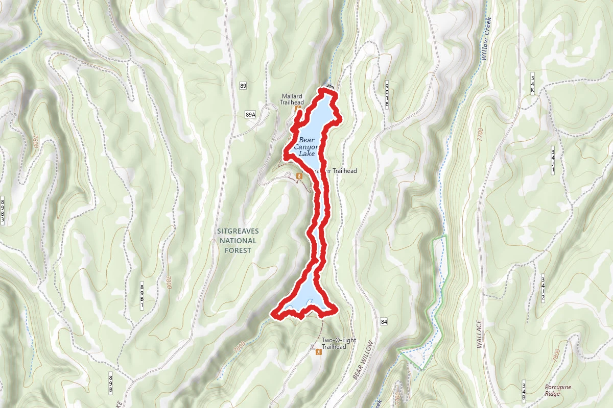 Bear Canyon Lake Loop Trail