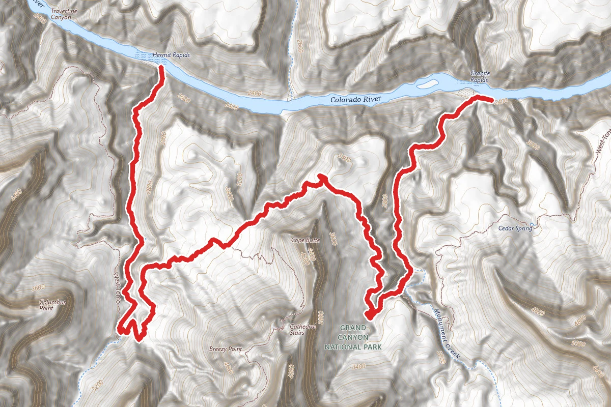 Hermit Creek to Granite Rapids
