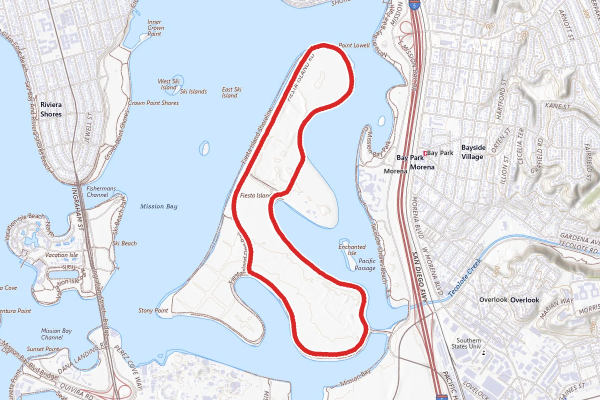 Fiesta Island Trail