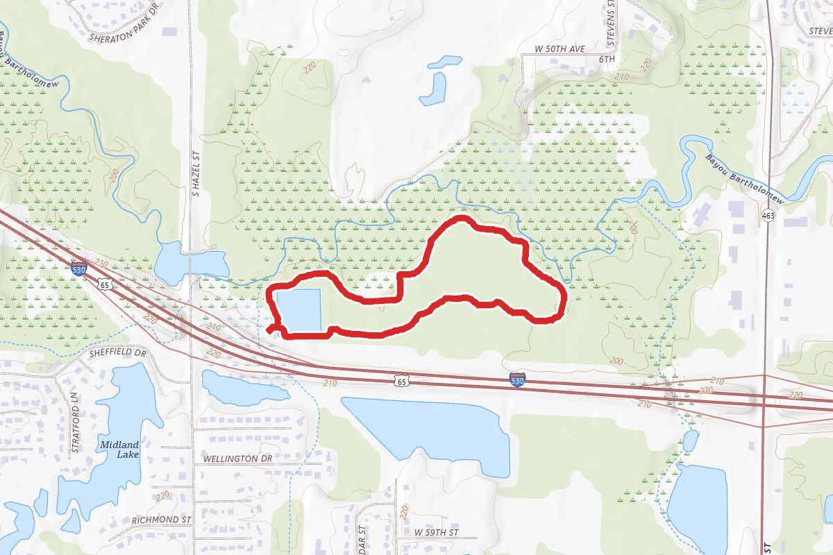 Bayou Bartholomew Trail