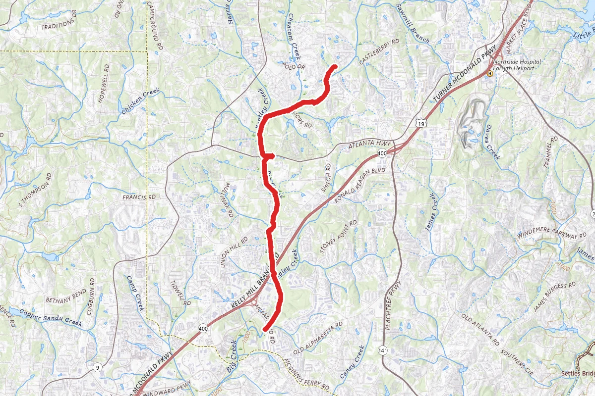 Big Creek Greenway Trail