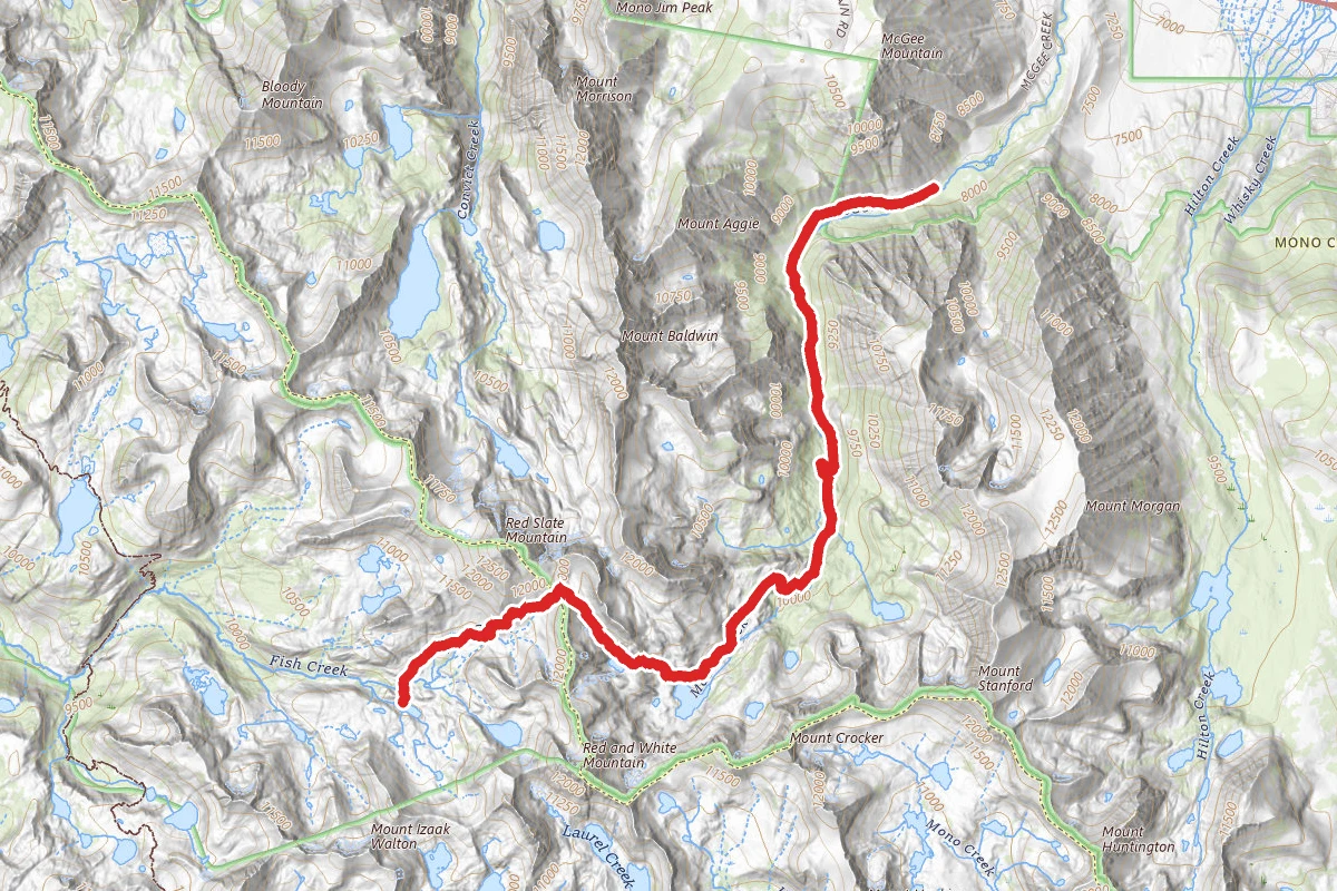 Tully Lake Trail