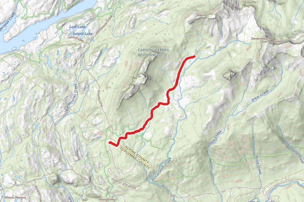 Dardanelles Pack Trail