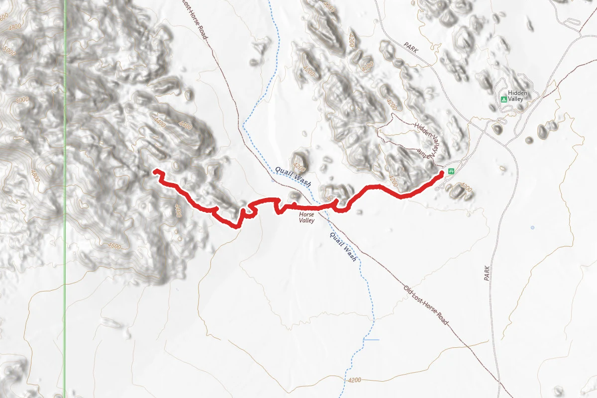 Candlestein Pass Trail
