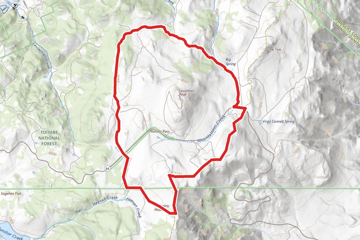 Leviathan Peak Loop