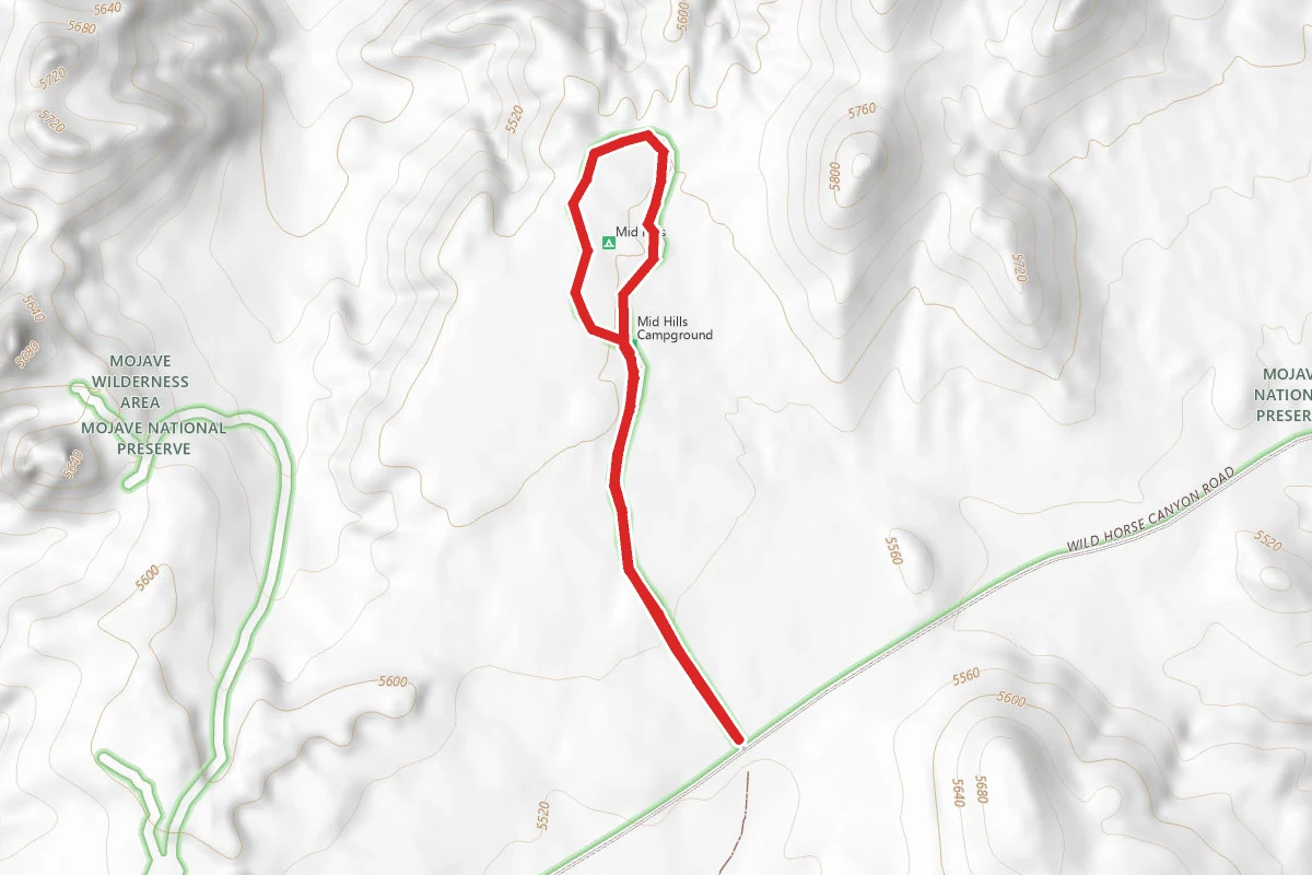North Mid Hills Trail
