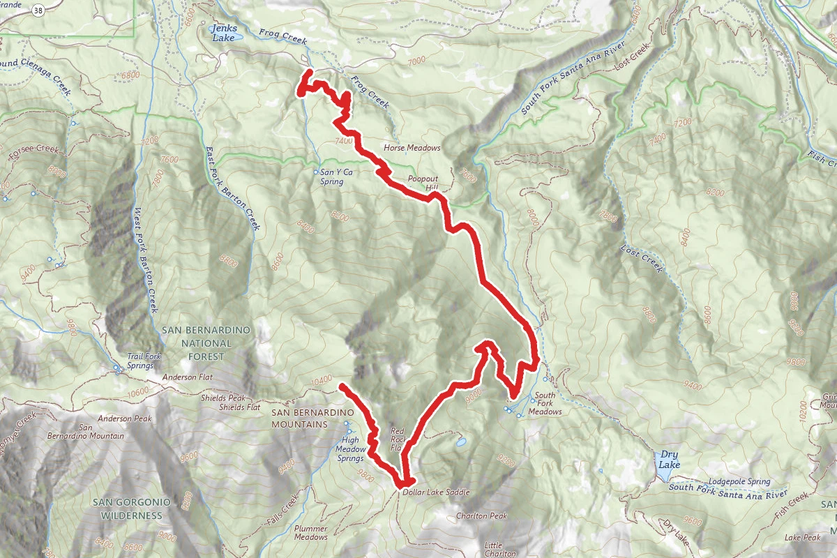 Alto Diablo via South Fork Trail
