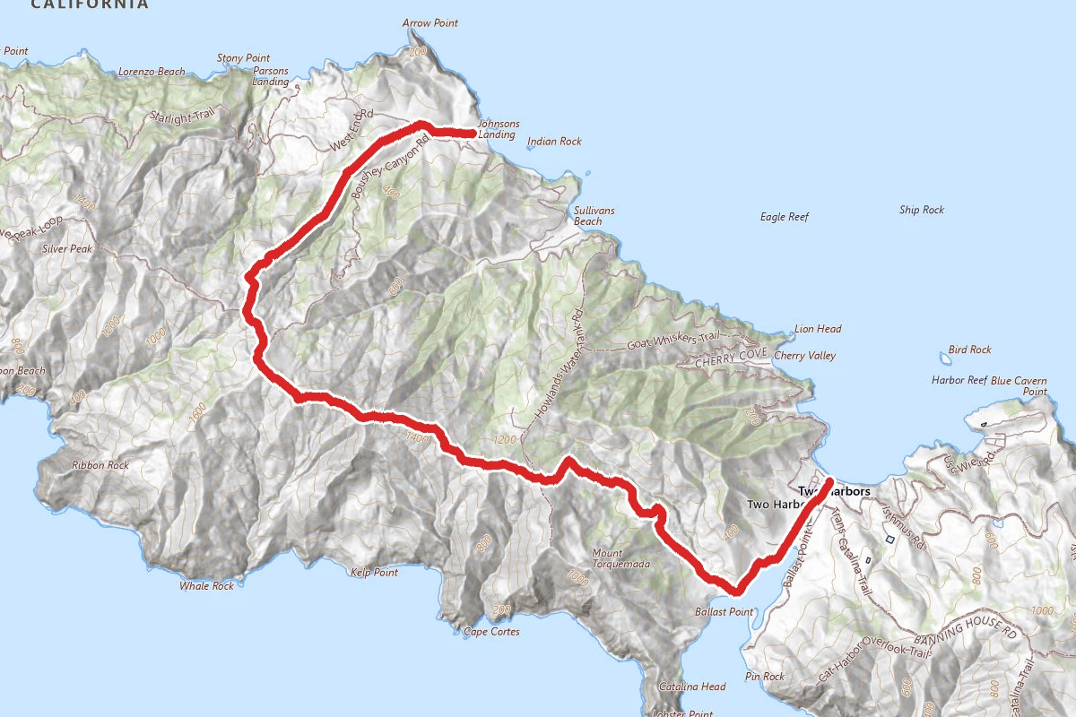 Emerald Bay to Two Harbors