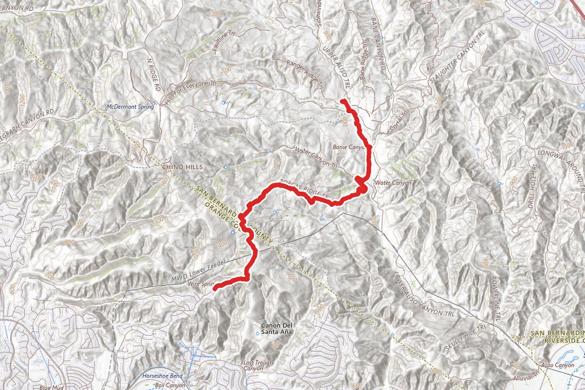 Wire Springs to Rolling M Ranch