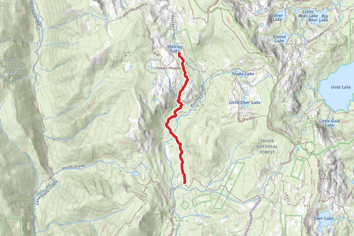 Gold Valley OHV Trail
