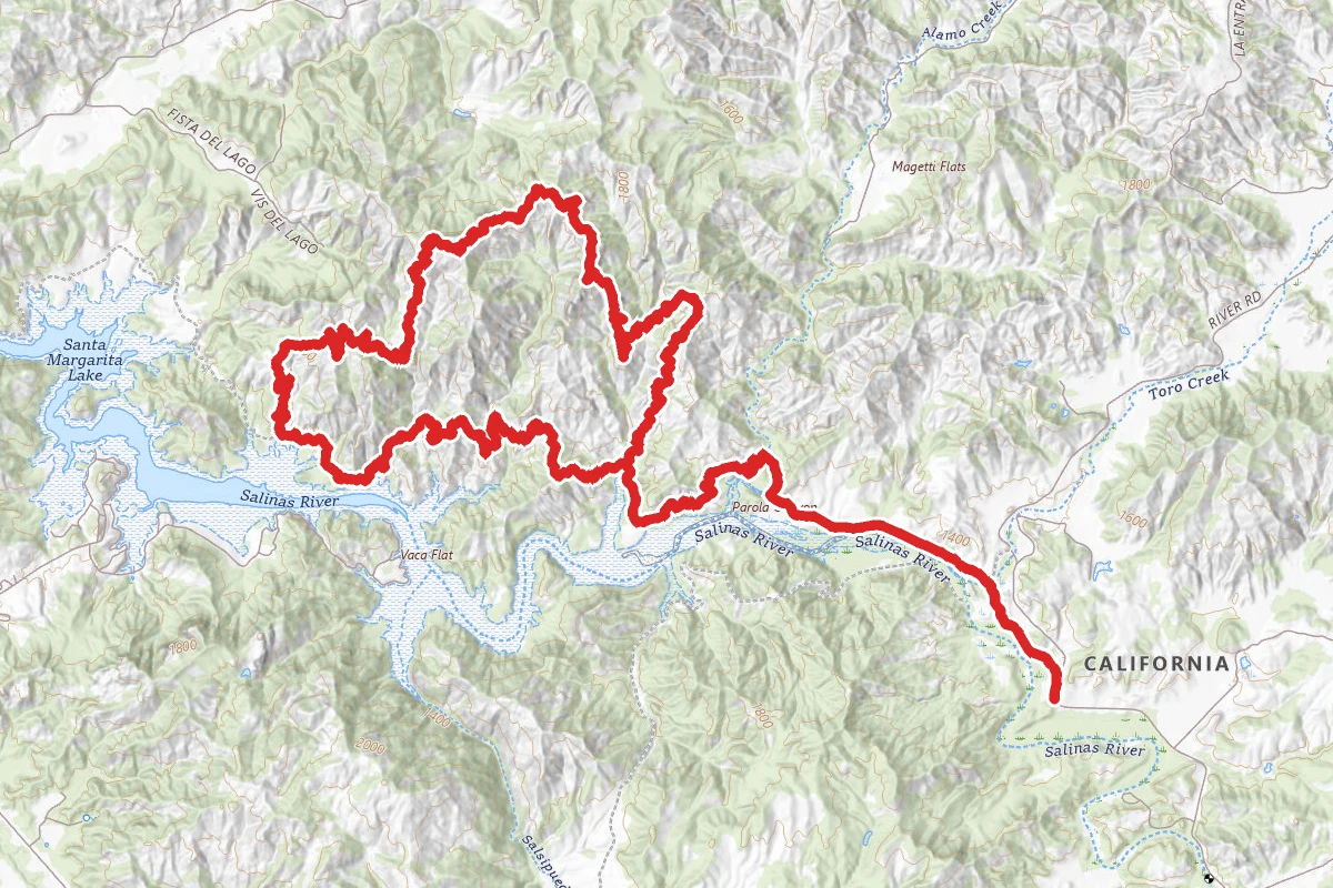 Blinn Ranch, Falcon and Blinn Ranch Loop