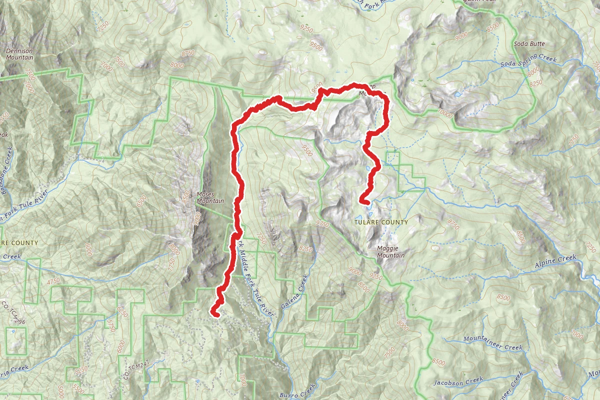 Summit Lake, Twin Lakes, Maggie Lakes